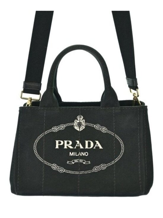 Black Prada Re-edition 1978 Large Re-nylon And Saffiano  Prada Tote Black
